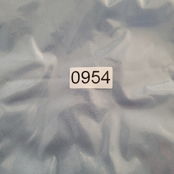 CUPSHE Women's L  Halter Neck Cross Front Dress Slip Baby Blue Vacation Wedding - Picture 11 of 11